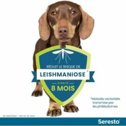 HEGUYEY 2X Collier Anti-Puces Et Anti-Tiques Pour Petits Chiens - Moins De 8KG -Anti-puces, anti-parasitaires et soins pour chien Soldes 66762902 4