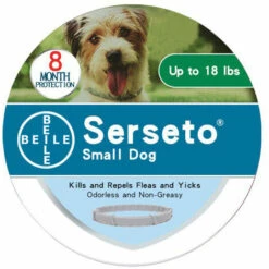 HEGUYEY Collier Anti-Puces Et Anti-Tiques Pour Petits Chiens,Collier Anti-Puces Et Anti-Tiques Pour Petits Chiens 1 Colliers