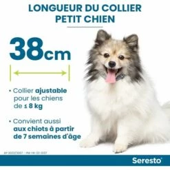HEGUYEY Collier Anti-Puces Et Anti-Tiques Pour Petits Chiens,Collier Anti-Puces Et Anti-Tiques Pour Petits Chiens 1 Colliers 9 HEGUYEY Collier Anti-Puces Et Anti-Tiques Pour Petits Chiens,Collier Anti-Puces Et Anti-Tiques Pour Petits Chiens 1 Colliers -Anti-puces, anti-parasitaires et soins pour chien Soldes 66762908 5