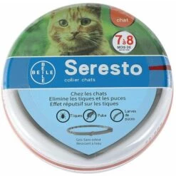 HEGUYEY Collier Anti-tiques 38 Cm, Colliers Anti-puces Et Anti-tiques Réglables Collier Anti-puces étanche Contre La Vermine