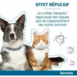 HEGUYEY Efficace Pendant 8 Mois Contre Les Tiques Et Les Puces - Waterproof - Longueur : 38cm -Anti-puces, anti-parasitaires et soins pour chien Soldes 66817807 3