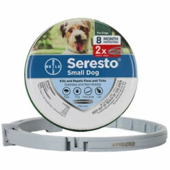 HEGUYEY Collier Pour Petits Chiens : 8 Mois De Protection Efficace Contre Les Tiques Et Les Puces