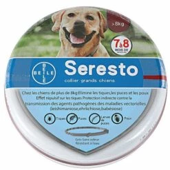 HEGUYEY Collier Anti-puces Et Anti-tiques Pour Chien 70 Cm