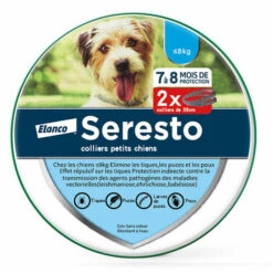 HEGUYEY Collier Anti-tiques Pour Petits Chiens - Protection Efficace Contre La Vermine - étanche Et Réglable - Jusqu'à 8 Mois De Protection Contre Les Tiques Avec Des Ingrédients 100% Naturels