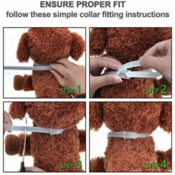 Ensoleillé Collier Anti-Puces Et Anti-Tiques Pour Chiens Et Chats Efficacité 8mois Contre Les Puces Et Les Tiques Collier Résistant à L’Eau, Formule Naturelle Et Ajustable(1 Pcs，63CM, Gris) -Anti-puces, anti-parasitaires et soins pour chien Soldes 66856883 4