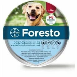 YIENJAOY Collier Anti-puces Et Antiparasitaire Pour Chien , AGILITY GU.B/bon Chien – Collier Anti-Puces Et Anti-Tiques Pour Grands Chiens - 8KG Et Plus