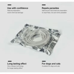 LIFCAUSAL Collier Anti-insectes Pour Animaux De Compagnie Pour Chats Et Chiens Collier Anti-puces Réglable Collier Anti-puces Et Anti-tiques 7 LIFCAUSAL Collier Anti-insectes Pour Animaux De Compagnie Pour Chats Et Chiens Collier Anti-puces Réglable Collier Anti-puces Et Anti-tiques -Anti-puces, anti-parasitaires et soins pour chien Soldes 67222279 3