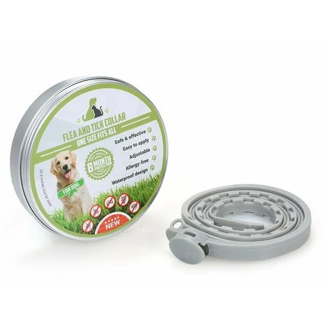 CSPARKV Colliers Pour Chiens Collier Anti-puces Et Anti-tiques Pour Chien Traitement Prévention Huile Essentielle Naturelle Réglable Protection étanche Collier Répulsif Pour Chien De Compagnie Répulsif Naturel Contre Les Insectes Huile Essentielle Élimination Des 2 CSPARKV Colliers Pour Chiens Collier Anti-puces Et Anti-tiques Pour Chien Traitement Prévention Huile Essentielle Naturelle Réglable Protection étanche Collier Répulsif Pour Chien De Compagnie Répulsif Naturel Contre Les Insectes Huile Essentielle Élimination Des – Image 2