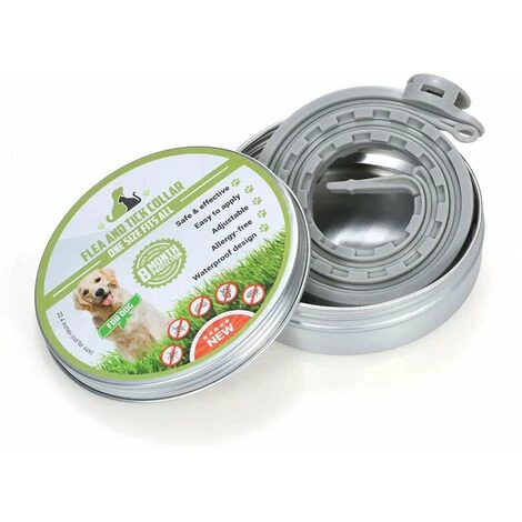 CSPARKV Colliers Pour Chiens Collier Anti-puces Et Anti-tiques Pour Chien Traitement Prévention Huile Essentielle Naturelle Réglable Protection étanche Collier Répulsif Pour Chien De Compagnie Répulsif Naturel Contre Les Insectes Huile Essentielle Élimination Des 3 CSPARKV Colliers Pour Chiens Collier Anti-puces Et Anti-tiques Pour Chien Traitement Prévention Huile Essentielle Naturelle Réglable Protection étanche Collier Répulsif Pour Chien De Compagnie Répulsif Naturel Contre Les Insectes Huile Essentielle Élimination Des – Image 3