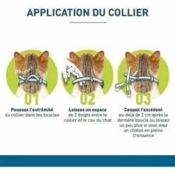 BDD Lot De 2 Colliers Anti-puces Et Anti-tiques Pour Chats (8 Mois) -Anti-puces, anti-parasitaires et soins pour chien Soldes 67468385 3