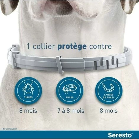 Ensoleillé Chien – Colliers Anti-Puces Et Anti-Tiques Pour Grands Chiens – Plus De 8 Kg –Lilaris 2 Colliers 2 Ensoleillé Chien – Colliers Anti-Puces Et Anti-Tiques Pour Grands Chiens – Plus De 8 Kg –Lilaris 2 Colliers – Image 2