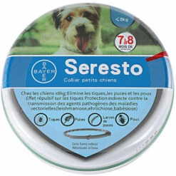 OCXIN Colliers Anti-puces Et Anti-tiques Pour Petits Chiens – Moins De 8 Kg – 1 Collier