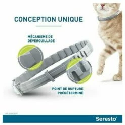 Cisea Seresto Chien – Colliers Anti-Puces Et Anti-Tiques Pour Grands Chiens – Plus De 8 Kg – 2 Colliers -Anti-puces, anti-parasitaires et soins pour chien Soldes 68693981 3