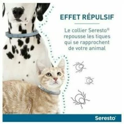QERSTA Seresto Chien – Colliers Anti-Puces Et Anti-Tiques Pour Grands Chiens – Plus De 8 Kg – 2 Colliers -Anti-puces, anti-parasitaires et soins pour chien Soldes 68763017 4