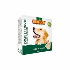 CHADOG >>biofood Friandises Anti Puces Algues 55 Pieces