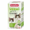BEAPHAR Comprimés De Purge Aux Plantes Pour Chat Vermipure 50 Comprimés