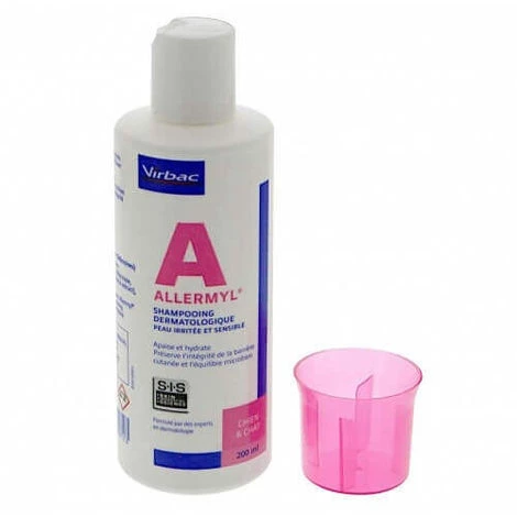 VIRBAC Shampooing Traitant Allermyl Pour Chiens Et Chats Flacon 500 Ml 1 VIRBAC Shampooing Traitant Allermyl Pour Chiens Et Chats Flacon 500 Ml