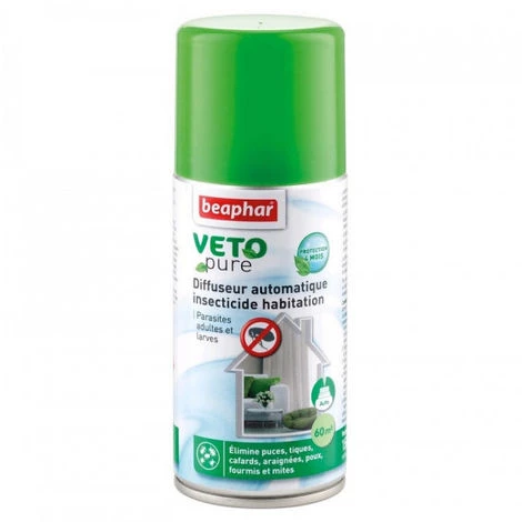 Fogger Insecticide Habitation Beaphar Vétopure Au Pyrèthre 150 Ml 1 Fogger Insecticide Habitation Beaphar Vétopure Au Pyrèthre 150 Ml